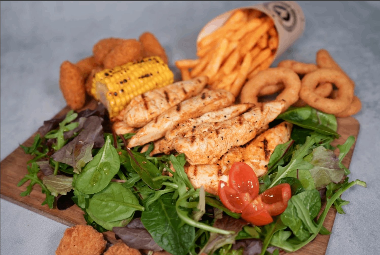 indian food Served at Poco Loco Peri Peri Wishaw