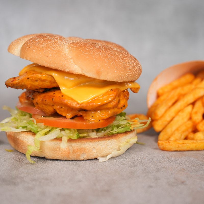 Gourmet Burgers served at Poco Loco Takeaway in Wishaw