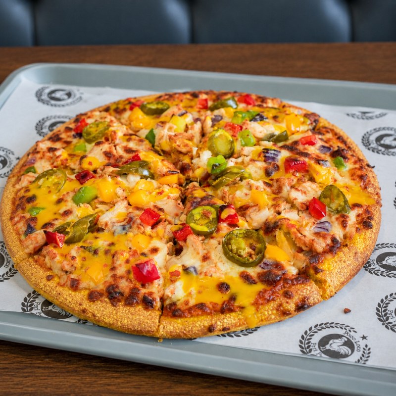 Fresh Pizzas served at Poco Loco Takeaway in Wishaw