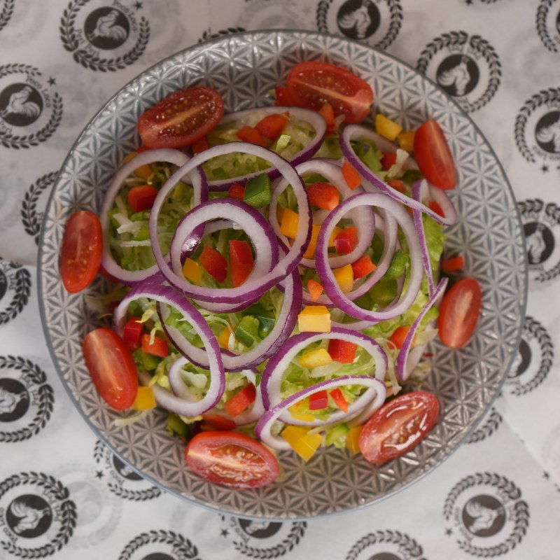 Fresh Salads served at Poco Loco Takeaway in Wishaw